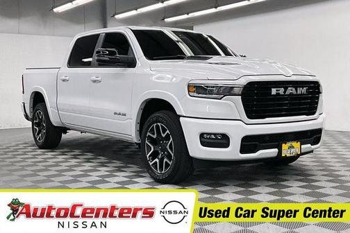 Bright White Clearcoat 2025 RAM 1500 Laramie