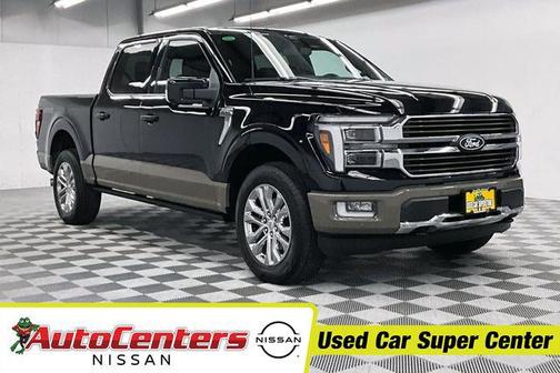 Agate Black Metallic 2025 Ford F-150 King Ranch