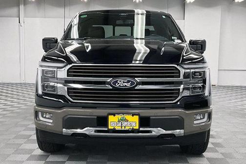 Agate Black Metallic 2025 Ford F-150 King Ranch