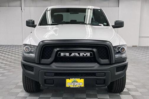 Bright White Clearcoat 2024 RAM 1500 Classic Warlock Crew Cab 4x4 5'7' Box