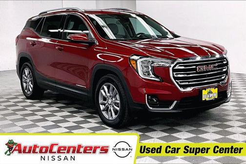 Volcanic Red Tintcoat 2023 GMC Terrain SLT