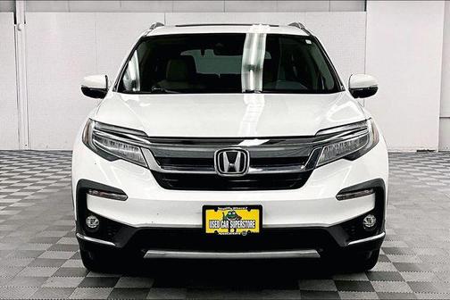 Platinum White Pearl 2020 Honda Pilot AWD Elite