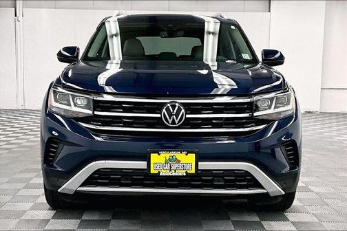 Tourmaline Blue Metallic 2023 Volkswagen Atlas 2.0T SEL