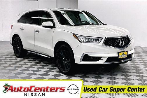 White Diamond Pearl 2017 Acura MDX 3.5L w/Technology Package