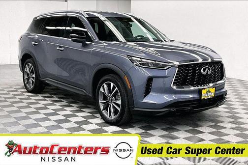 Moonbow Blue 2024 INFINITI QX60 Luxe