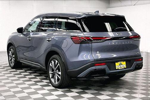 Moonbow Blue 2024 INFINITI QX60 Luxe
