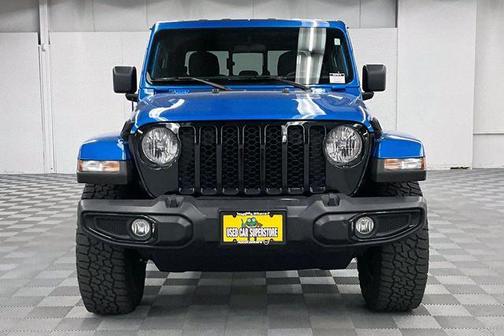 Hydro Blue Pearlcoat 2021 Jeep Gladiator Willys 4x4