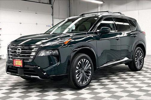 Obsidian Green 2026 Nissan Rogue Platinum