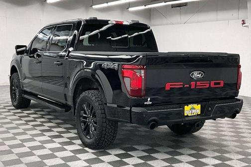 Agate Black Metallic 2025 Ford F-150 XLT