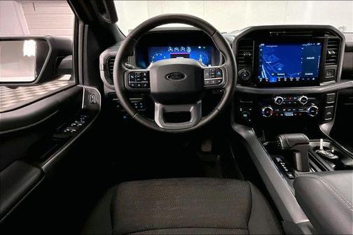 Agate Black Metallic 2025 Ford F-150 XLT