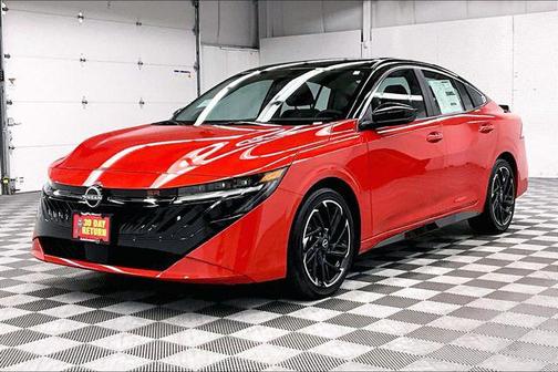 Energetic Ember/Super Black 2026 Nissan Sentra SR
