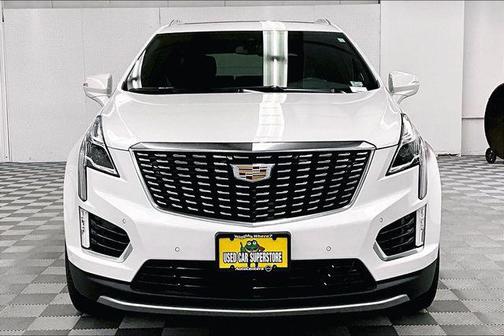 Crystal White Tricoat 2025 Cadillac XT5 Premium Luxury
