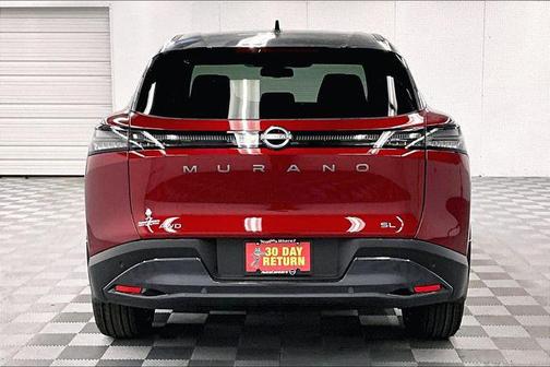 Scarlet Ember Tintcoat/Super Black 2025 Nissan Murano SL
