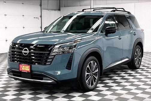 Baltic Teal 2026 Nissan Pathfinder Platinum