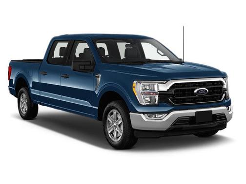 Atlas Blue Metallic 2022 Ford F-150 XLT