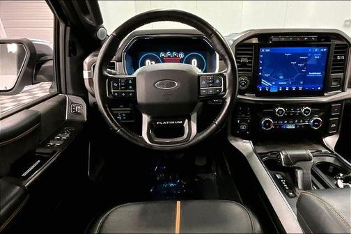 Star White Metallic Tri-Coat 2022 Ford F-150 Platinum