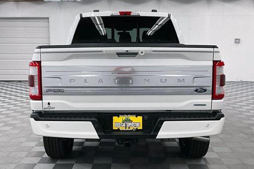 Star White Metallic Tri-Coat 2022 Ford F-150 Platinum
