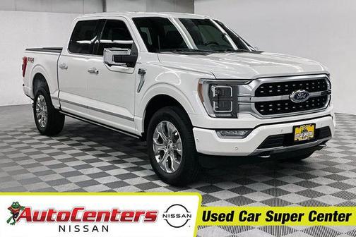 Star White Metallic Tri-Coat 2022 Ford F-150 Platinum