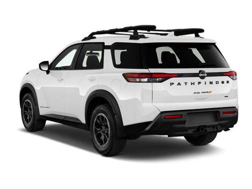 Glacier White 2023 Nissan Pathfinder Rock Creek 4WD
