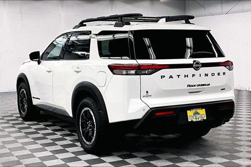 Glacier White 2023 Nissan Pathfinder Rock Creek 4WD