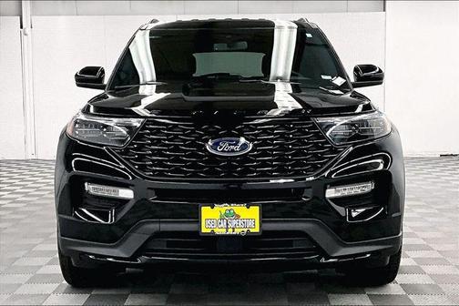 Agate Black Metallic 2024 Ford Explorer ST-Line