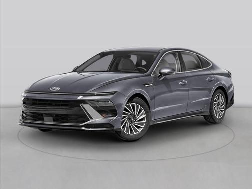 Aero Silver 2025 Hyundai SONATA Hybrid SE