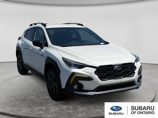 Crystal White Pearl 2024 Subaru Crosstrek Sport