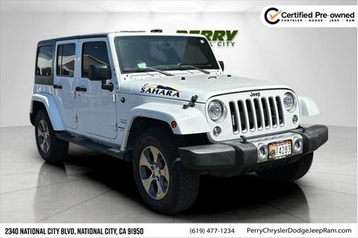 2018 Jeep Wrangler JK Unlimited Sahara 4x4