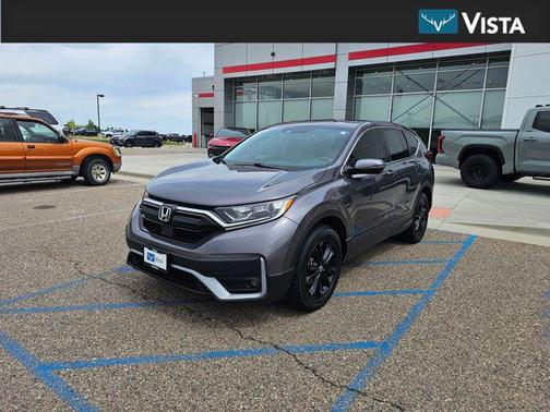 Gray 2021 Honda CR-V AWD EX