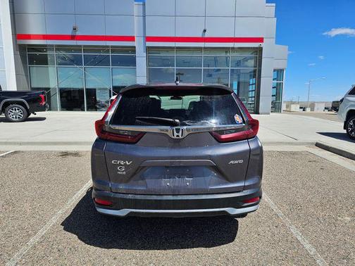 Gray 2021 Honda CR-V AWD EX