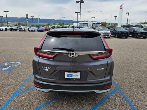 Gray 2021 Honda CR-V AWD EX