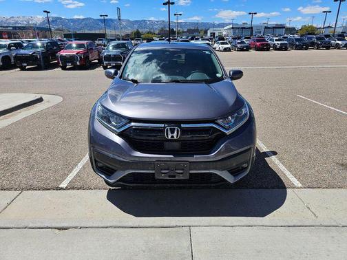 Gray 2021 Honda CR-V AWD EX