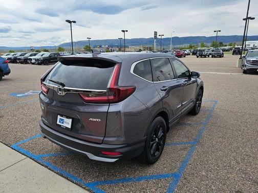 Gray 2021 Honda CR-V AWD EX