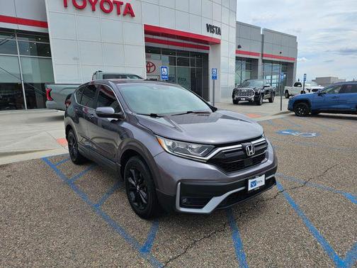 Gray 2021 Honda CR-V AWD EX
