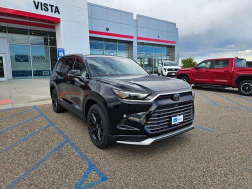 Midnight Black Metallic 2026 Toyota Grand Highlander Hybrid Limited MAX