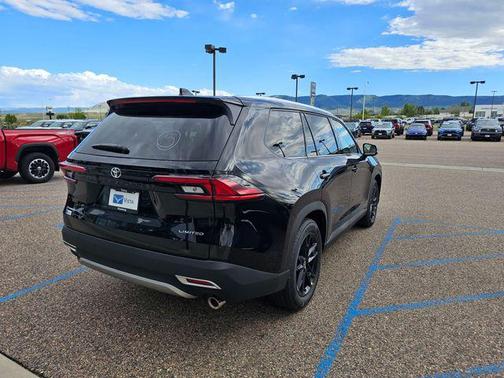 Midnight Black Metallic 2026 Toyota Grand Highlander Hybrid Limited MAX