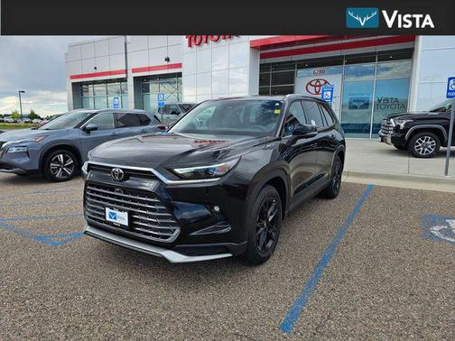 Midnight Black Metallic 2026 Toyota Grand Highlander Hybrid Limited MAX