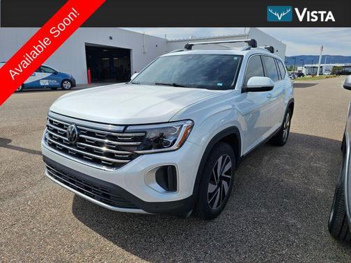 Opal White Pearl 2024 Volkswagen Atlas 2.0T SEL