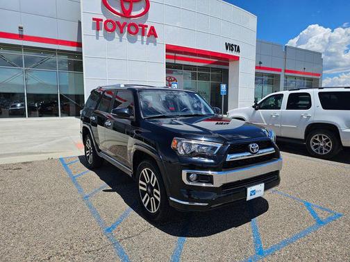 Midnight Black Metallic 2016 Toyota 4Runner Limited