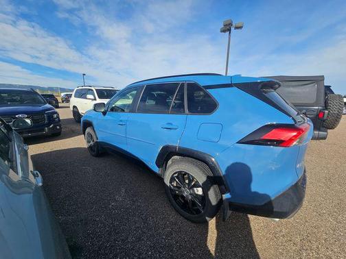Cavalry Blue 2025 Toyota RAV4 Hybrid SE