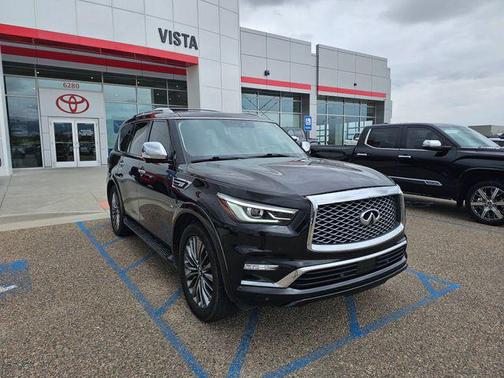 Mineral Black 2019 INFINITI QX80 Luxe