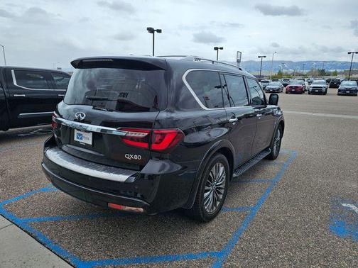 Mineral Black 2019 INFINITI QX80 Luxe