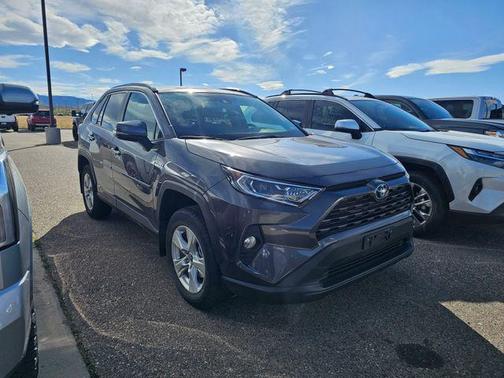Magnetic Gray Metallic 2020 Toyota RAV4 Hybrid XLE