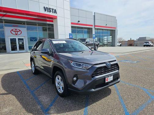 Magnetic Gray Metallic 2020 Toyota RAV4 Hybrid XLE