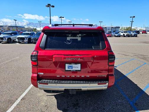 Supersonic Red 2026 Toyota 4Runner Limited