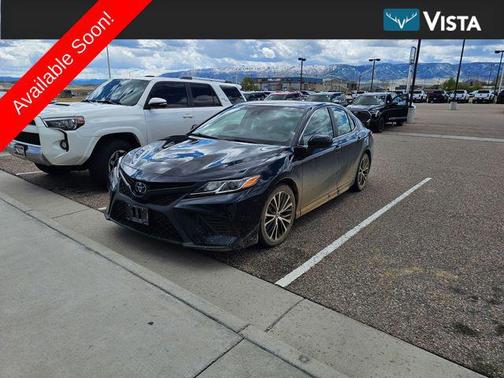 Galactic Aqua Mica 2020 Toyota Camry SE