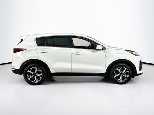 Clear White 2020 Kia Sportage LX