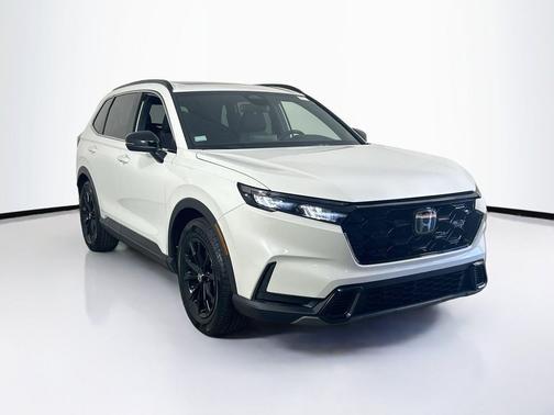 Platinum White Pearl 2023 Honda CR-V Hybrid Sport FWD