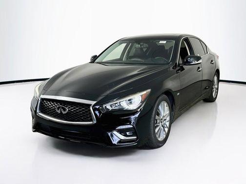 Black Obsidian 2019 INFINITI Q50 3.0t LUXE