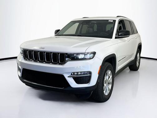 Bright White Clearcoat 2023 Jeep Grand Cherokee Limited